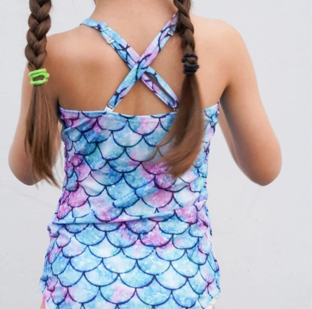 Idgreatim Girls One Piece Swimsuits Quick Dry Beach Swimwear Bathing Suit for Beach 3-12 Years