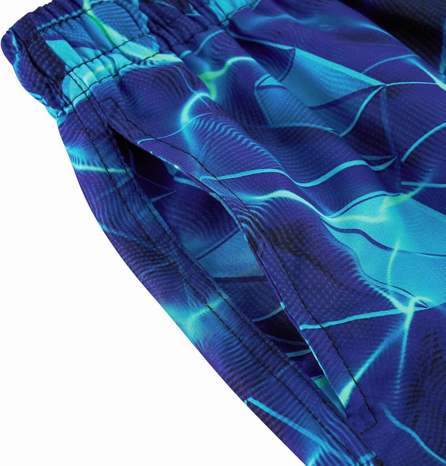 Idgreatim Teens Boys Swim Trunks Quick Dry Beach Swimwear UPF 50  Board Shorts with Mesh Lining 6-14 Years