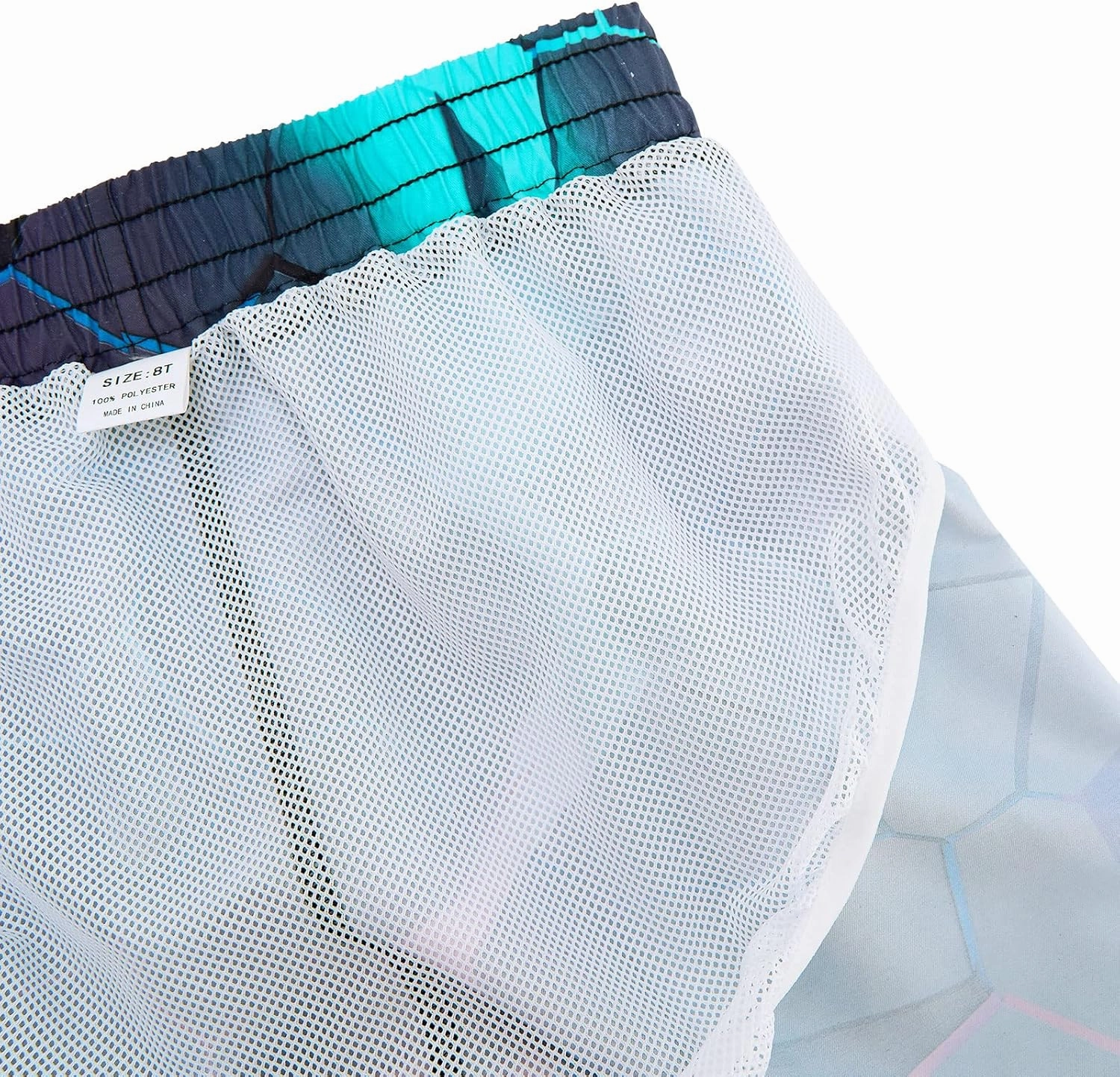Idgreatim Teens Boys Swim Trunks Quick Dry Beach Swimwear UPF 50  Board Shorts with Mesh Lining 6-14 Years