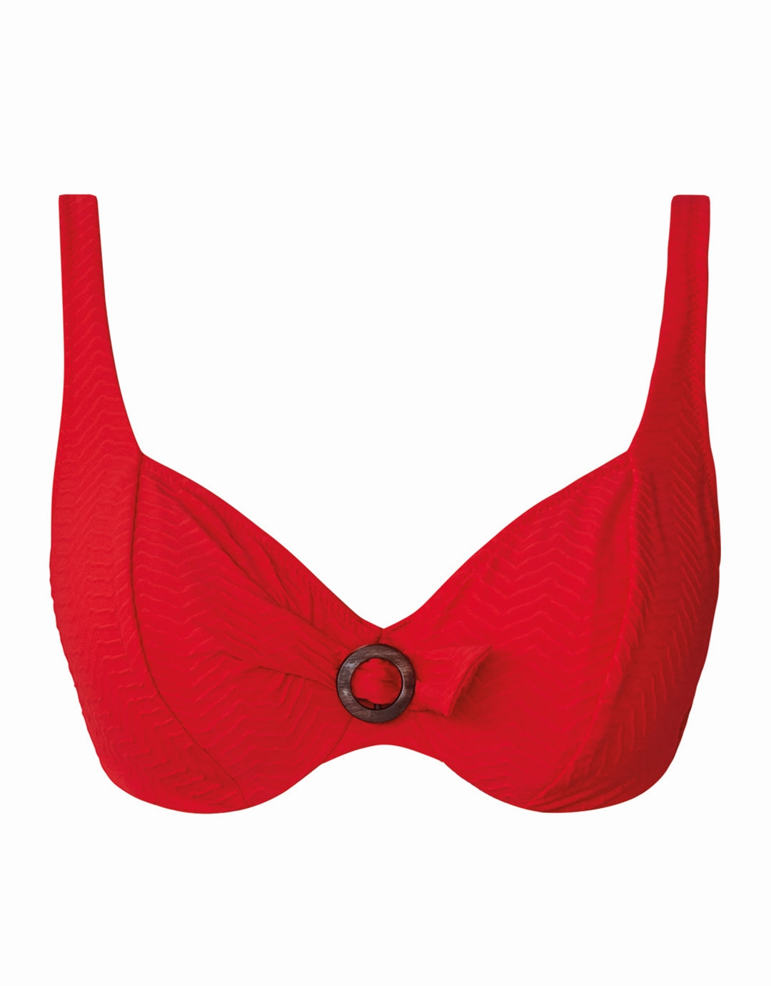 Ilenia Bikini Top - Red