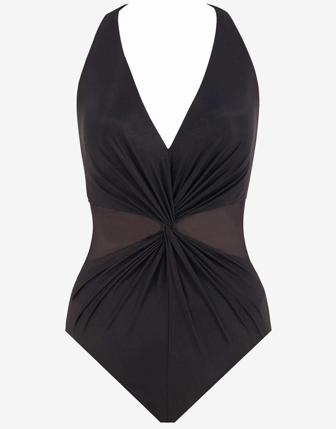 Illusionist Wrapture Swimsuit - Black