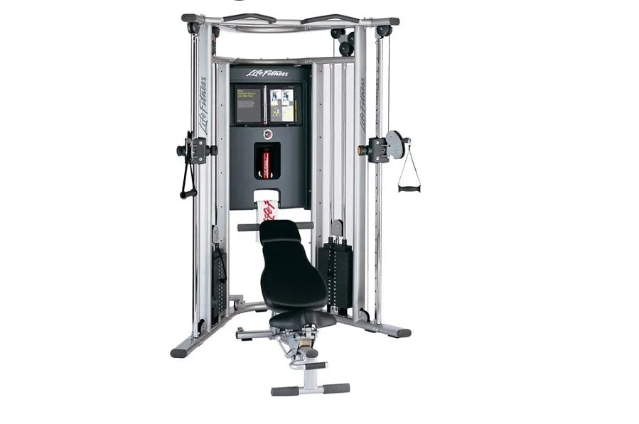 Life Fitness G7 Adjustable Bench, Smart home gym, Leg Machines, Treadmill for home