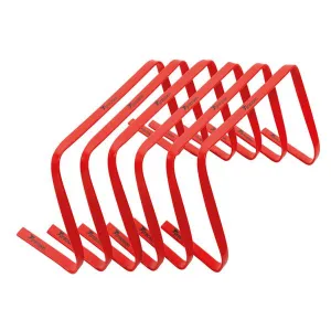 Instant Classic Precision 9" High Flat Hurdles Set - Red ( Set of 6 ) Everyday Low Price, Anti-blister socks