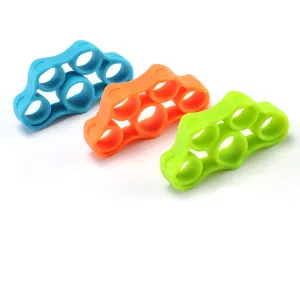 Instant Classic Silicone Finger Training Resistance Ring Everyday Essential, Round Dumbbells, Specialty Benches,Single Stations, Acupressure mat
