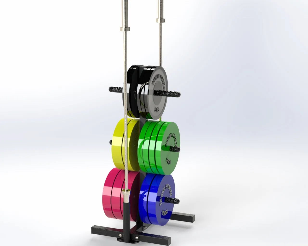 Instant Classic Trigon Weights Tree with Bar Holders Everyones Talking, Balance Boards,Disks
