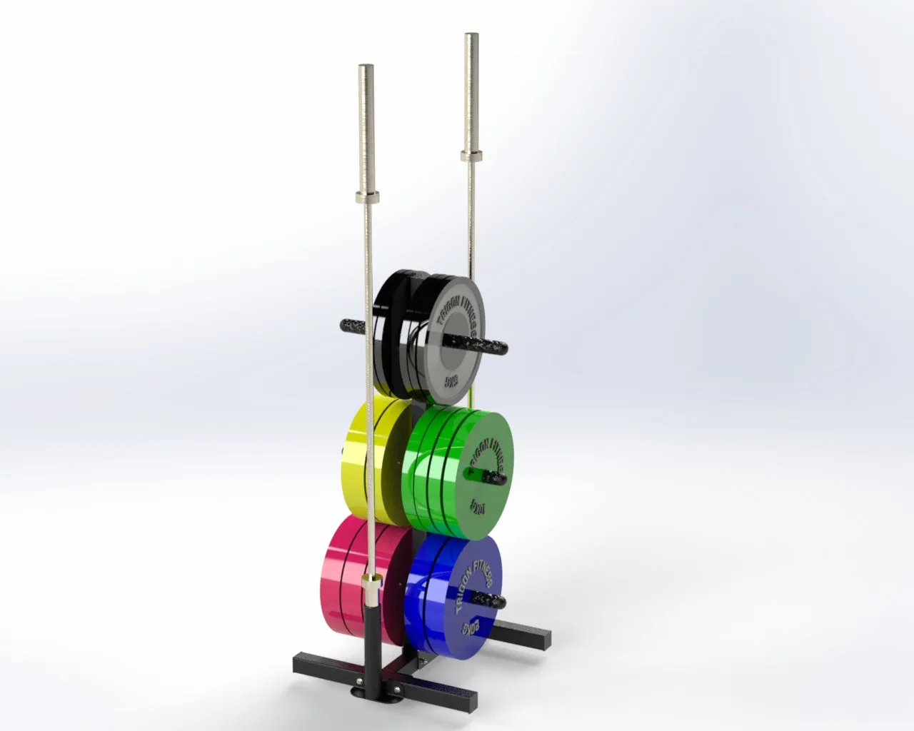 Trigon Weights Tree with Bar Holders, Other Fitness Equipment, Upright Bikes
