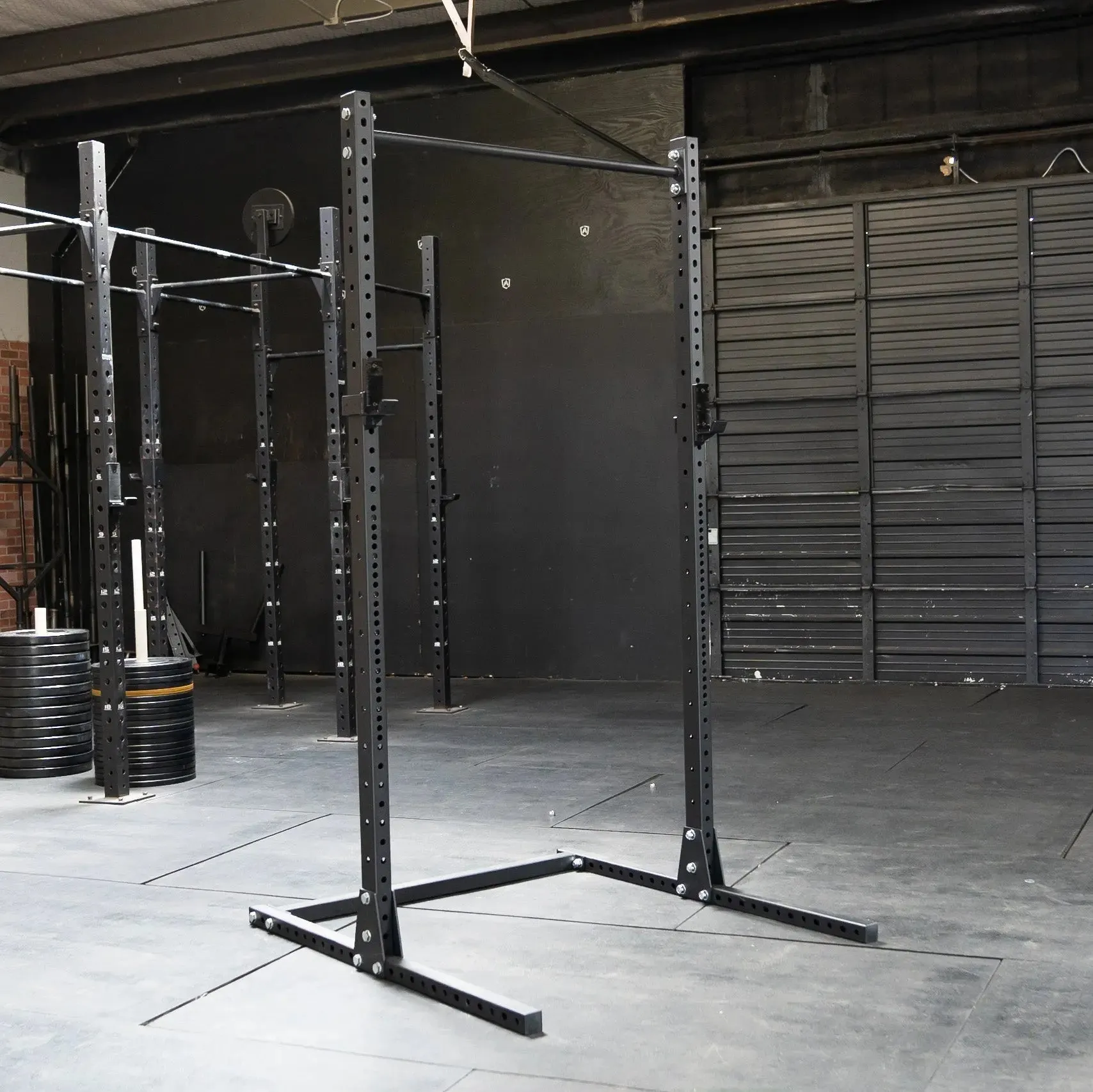 Unlimited Squat Rack with Pull-Up Bar, Folding Treadmills