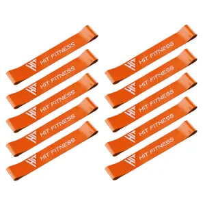 Instant Favorite Hit Fitness Resistance Band 0.5mm (Light) | Pack of 10 Unbeatable Combo, Gym shorts with pockets, Weighted Vests