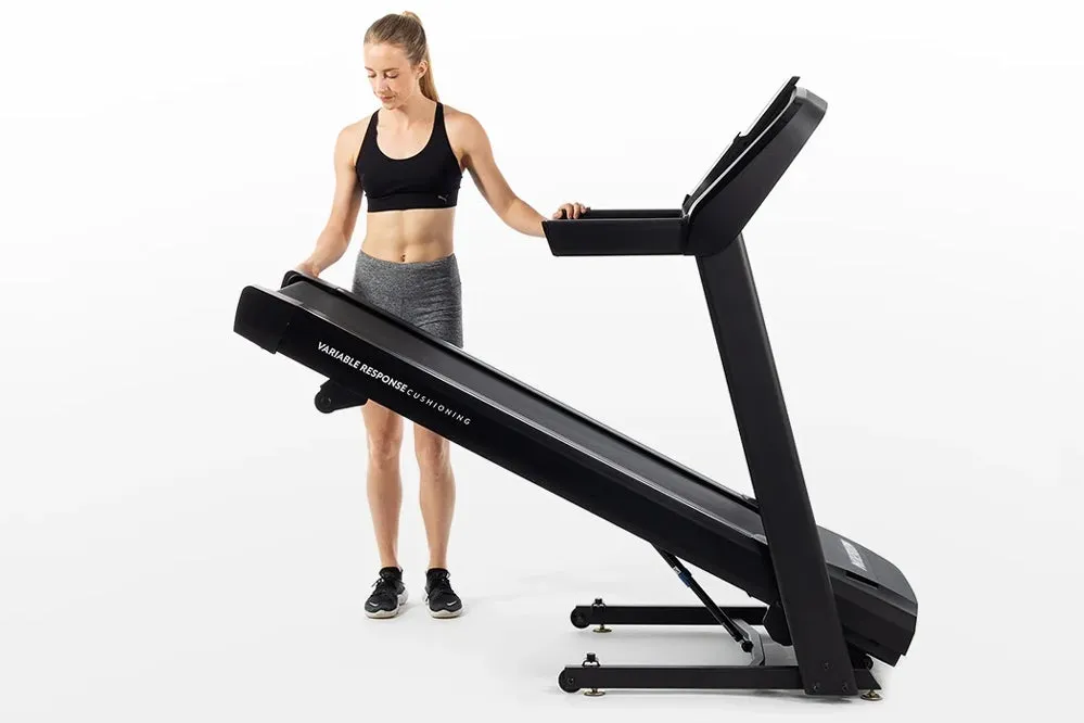 Horizon T101 Folding Treadmill (IN-STORE SPECIAL), Gym equipment for seniors, Exercise Bikes, Heart rate monitor chest strap