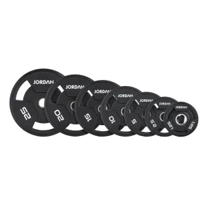 Instant Favorite Jordan Urethane Tri-Grip Olympic Plate Sets Most Wanted, Center Drive