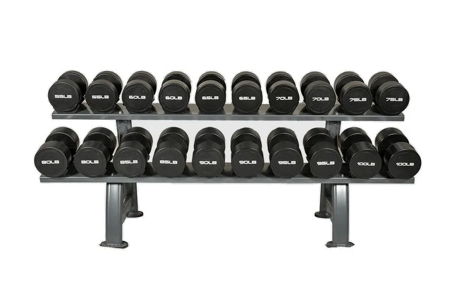 Instant Favorite Warrior Elite Urethane Pro-Style Dumbbell Sets (5-50lbs & Up) (SUMMER SALE) Back in Stock, Massage Guns