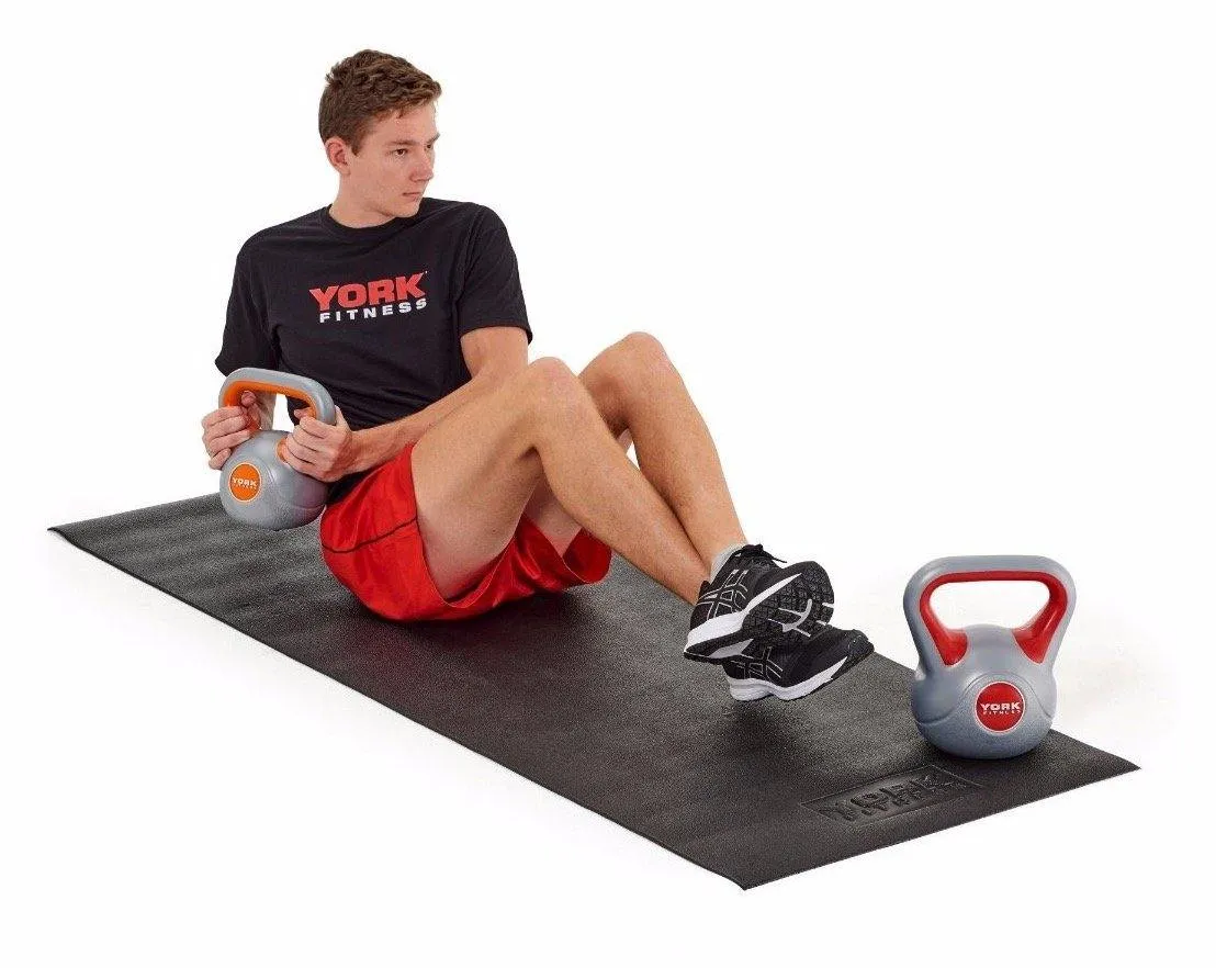York Large Equipment Mat, Bodyweight Training, Yoga mat cleaner, Weighted vest 20lbs