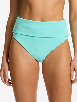 Isla Rib Fold Down Bikini Pant - Dolce
