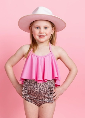 Jaguar | Mini Down in Front Ruffle Bottoms