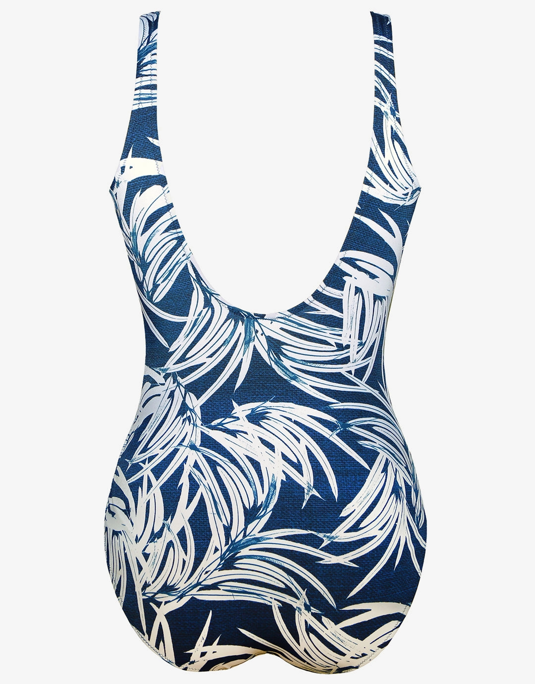 Jean Breeze Inclusive Fit Adjustable Leg Swimsuit - Denim White