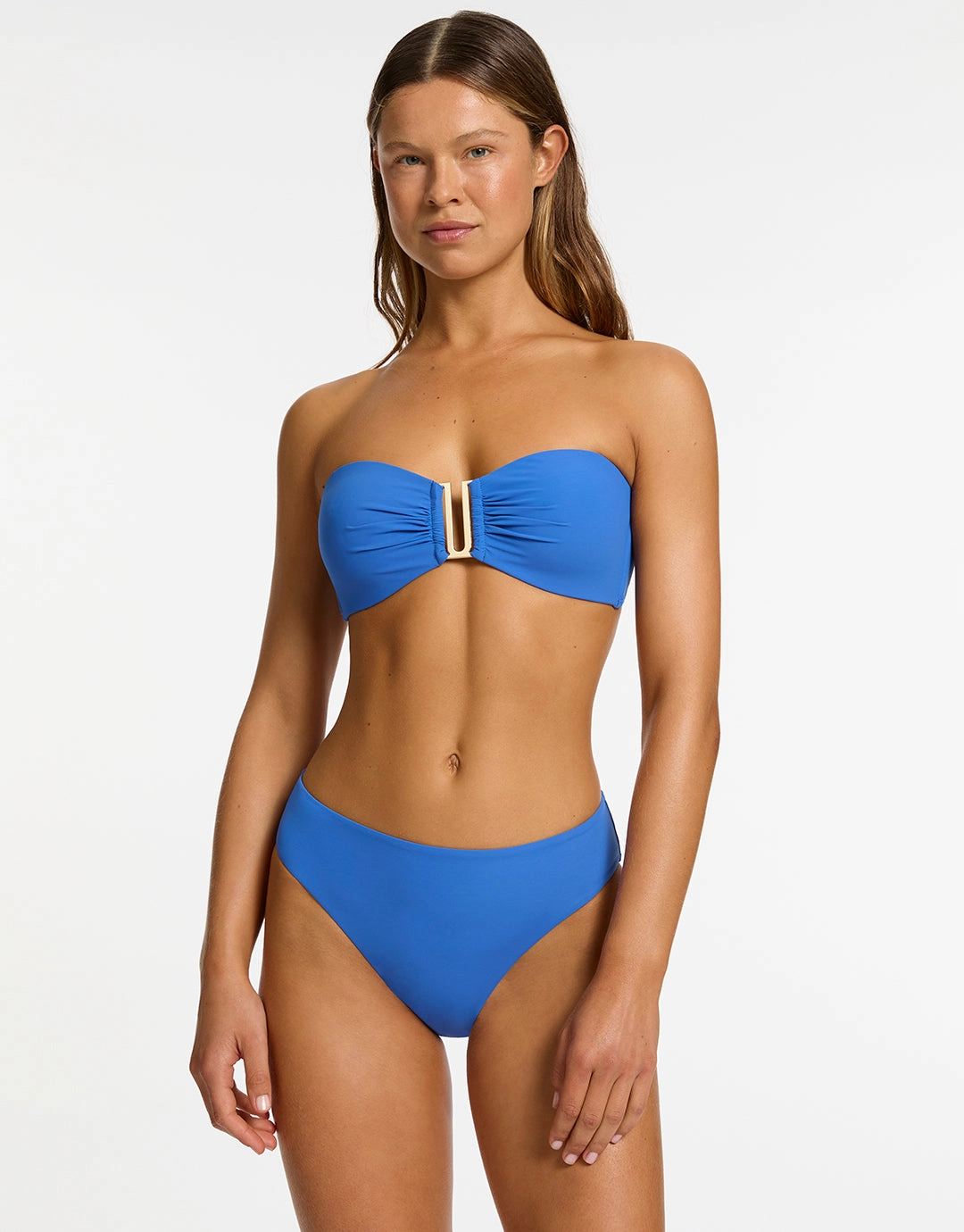 Jetset Full Coverage Bikini Pant - Tide Blue