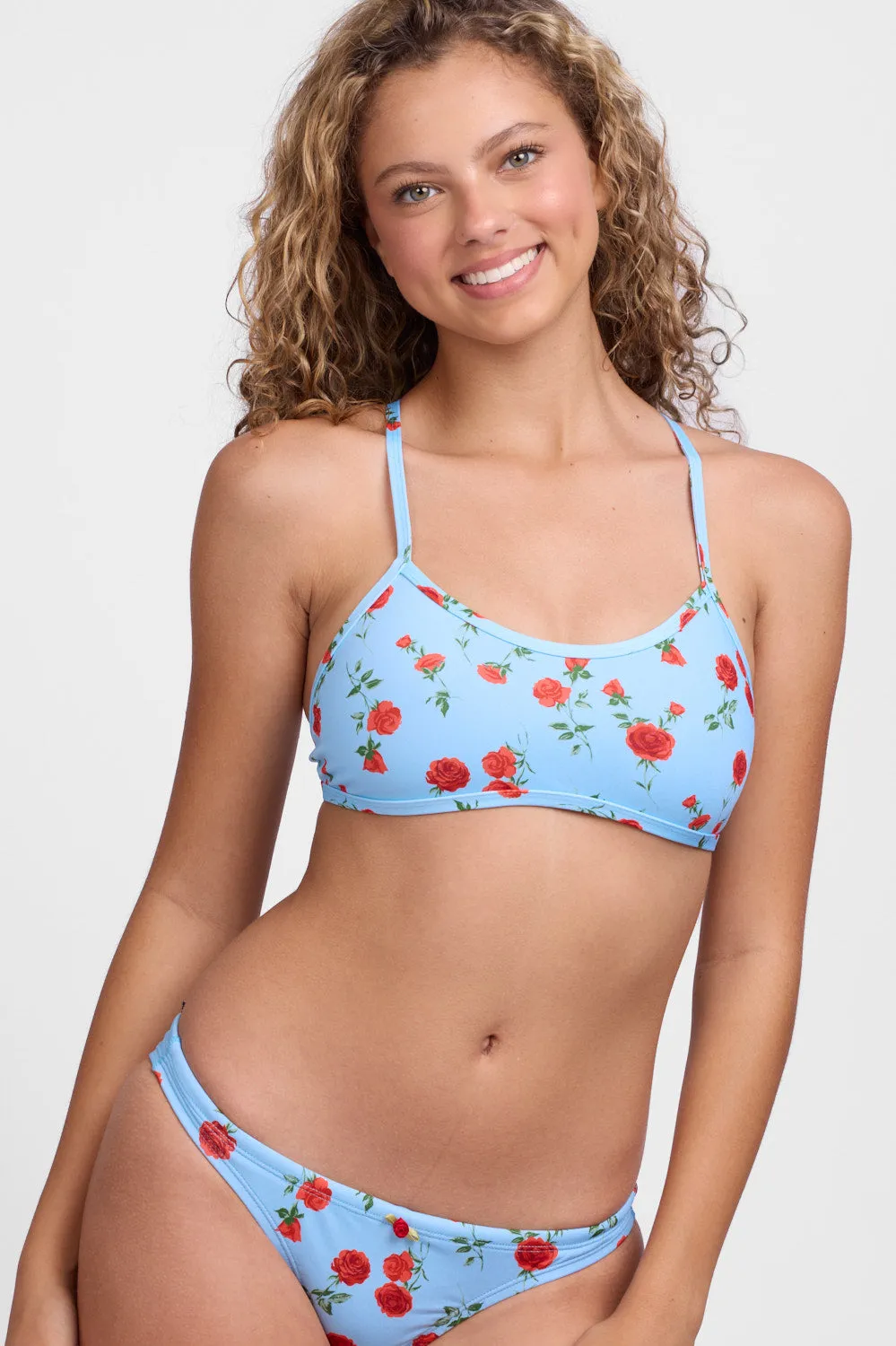 Jocelyn Bikini Top - Wild Rose