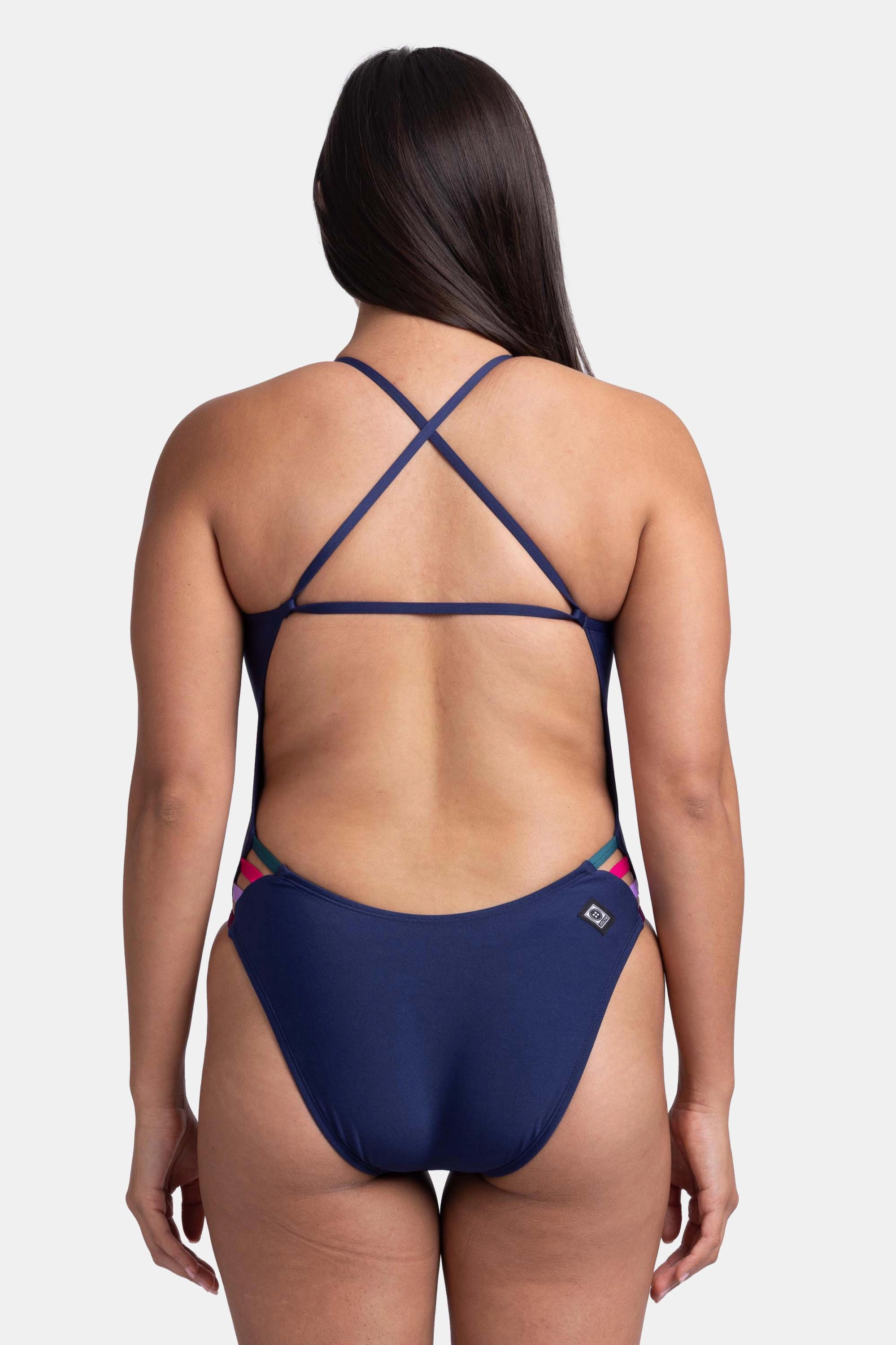 Julian 2 One Piece Swimsuit - Navy Contrast