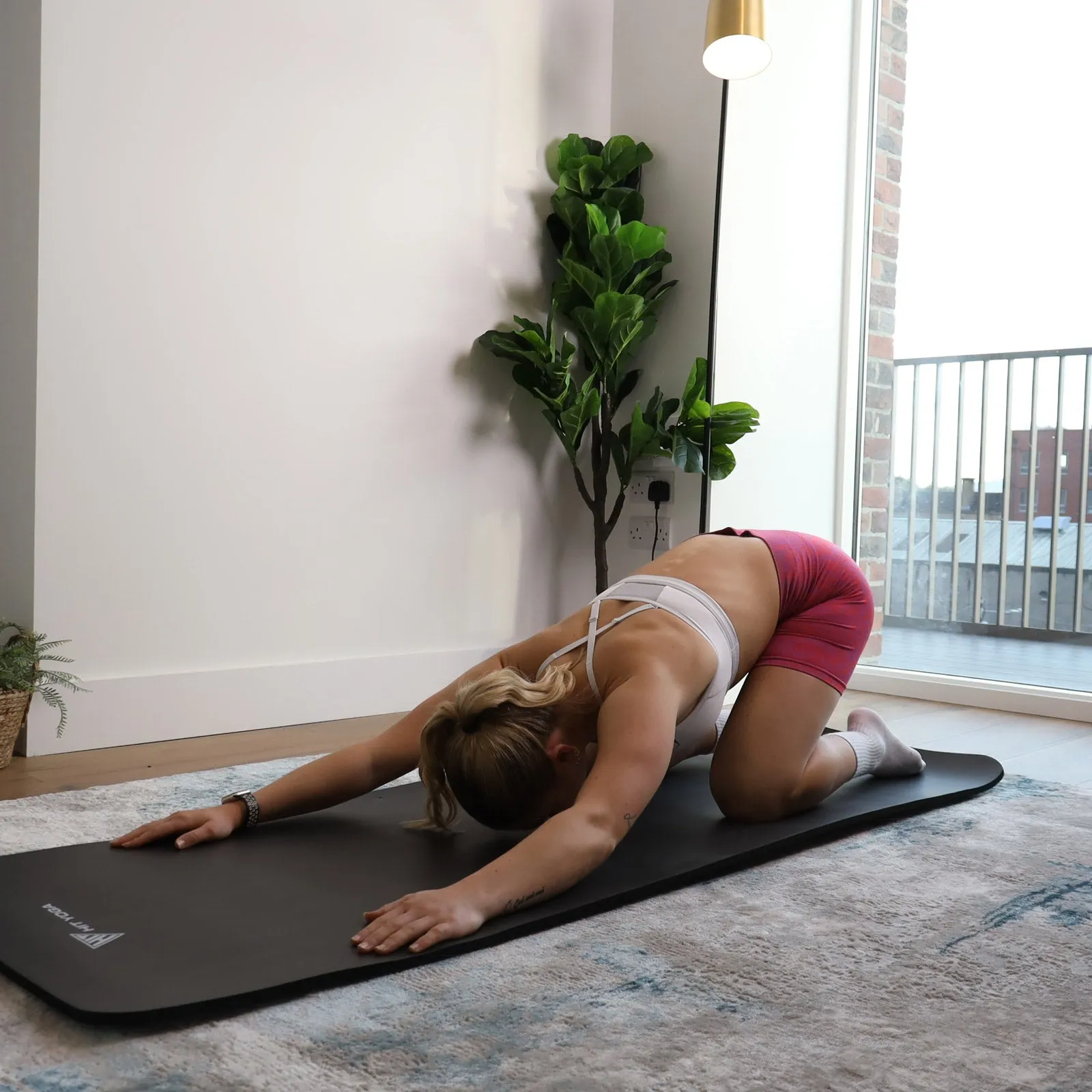 Hit Yoga Pilates Mat | 13mm | Black, Pre-workout powder, Specialty Benches,Single Stations, Folding Treadmills