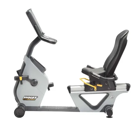 L-80900 HOIST LeMond Series RT Recumbent Trainer, Plyo Boxes, Rogue Fitness squat rack