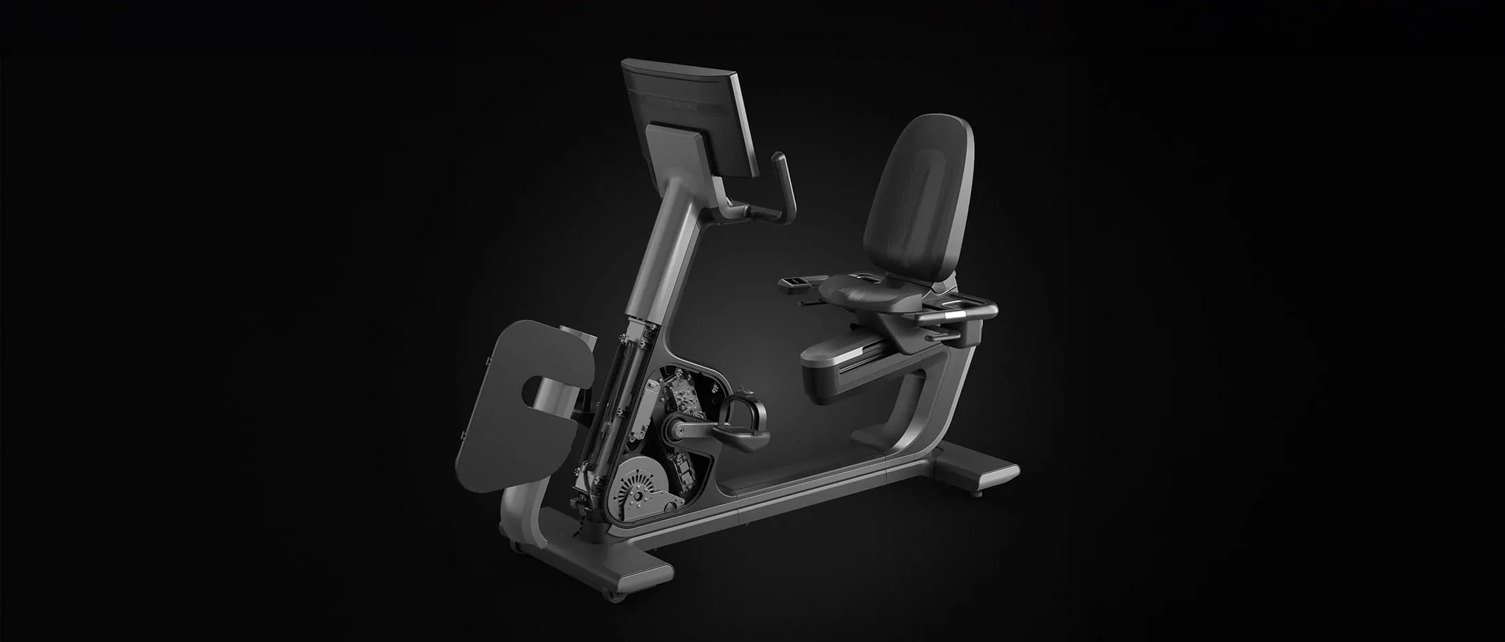 Matrix Recumbent Bike R30-XIR, Yoga wheel for back
