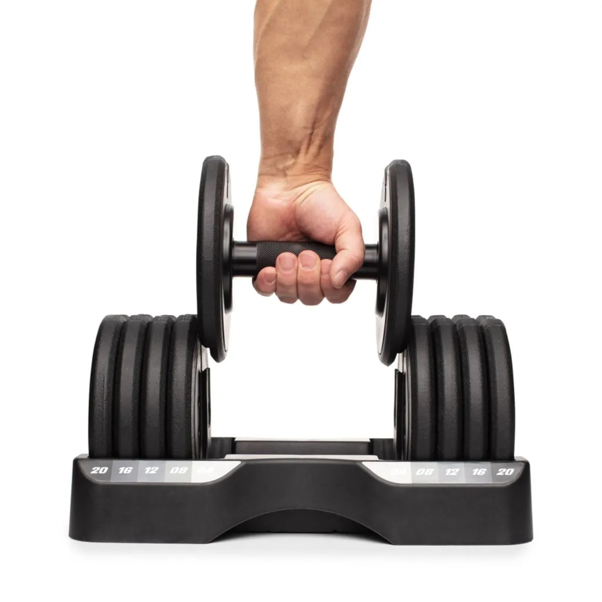 Proform Adjustable Dumbbells | 20kg Pair, Running socks padded, Deadlift platform, Plantar fasciitis night splint