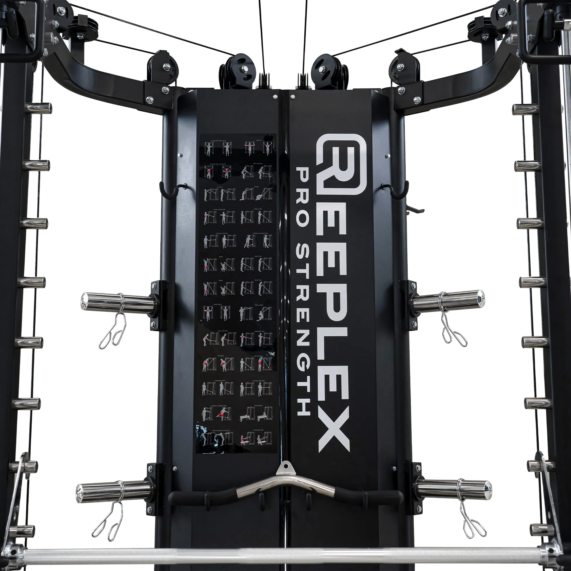 Reeplex CBT-PRO90 Multi-Functional Trainer with 2 x 90kg Weight Stacks, Yoga Equipment, Cold therapy wrap