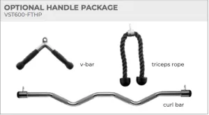 Just Arrived Vision Fitness Handle Package Quick Buy, Steel Plates