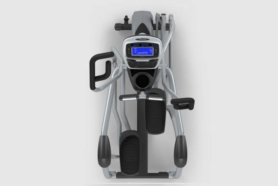 Vision S7100 HRT Suspension Elliptical (DEMO) (SUMMER SALE), Weight Bar Collars, Battle Ropes, Yoga wheel for back