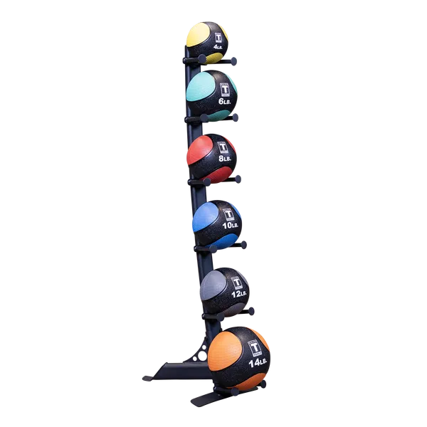 Just Dropped Bodysolid Medicine Ball Package with Rack Simple. Smart. Powerful., Handles, Adjustable dumbbells