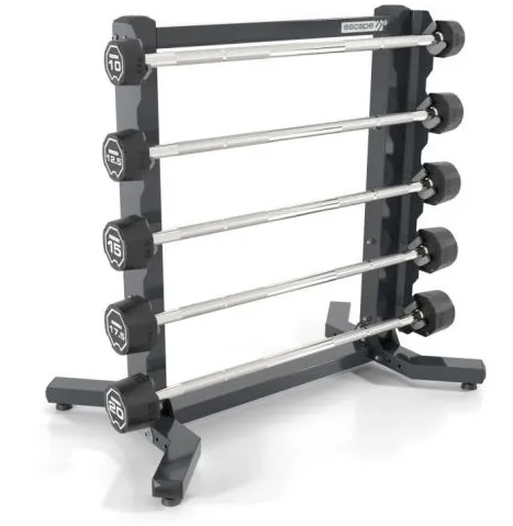 Escape Nucleus Urethane Barbells (from 10-45kg), Upright Bikes, Single Stations