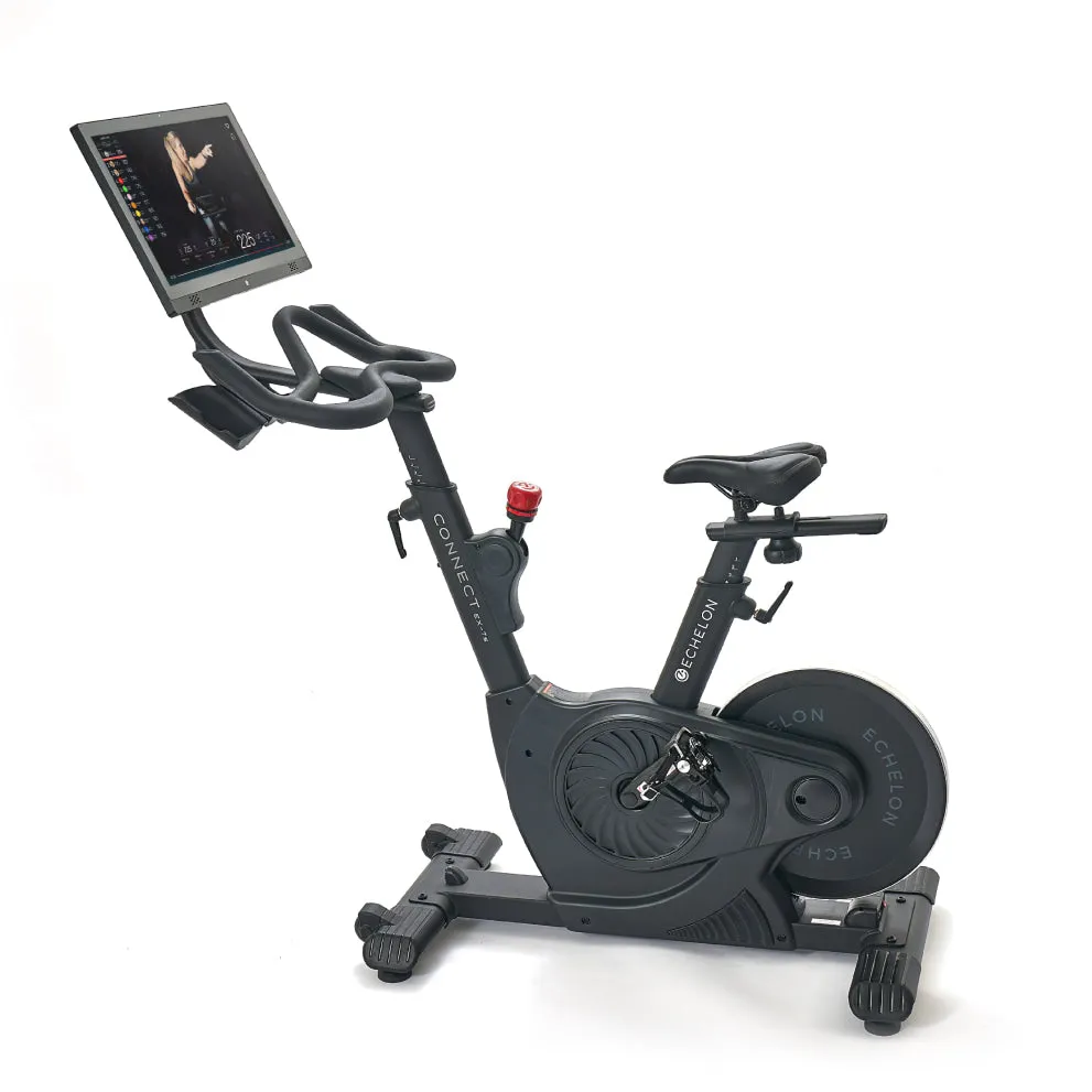 EX7s w/24" touchscreen, Benches, Doorway chin up bar, Cable machine attachments