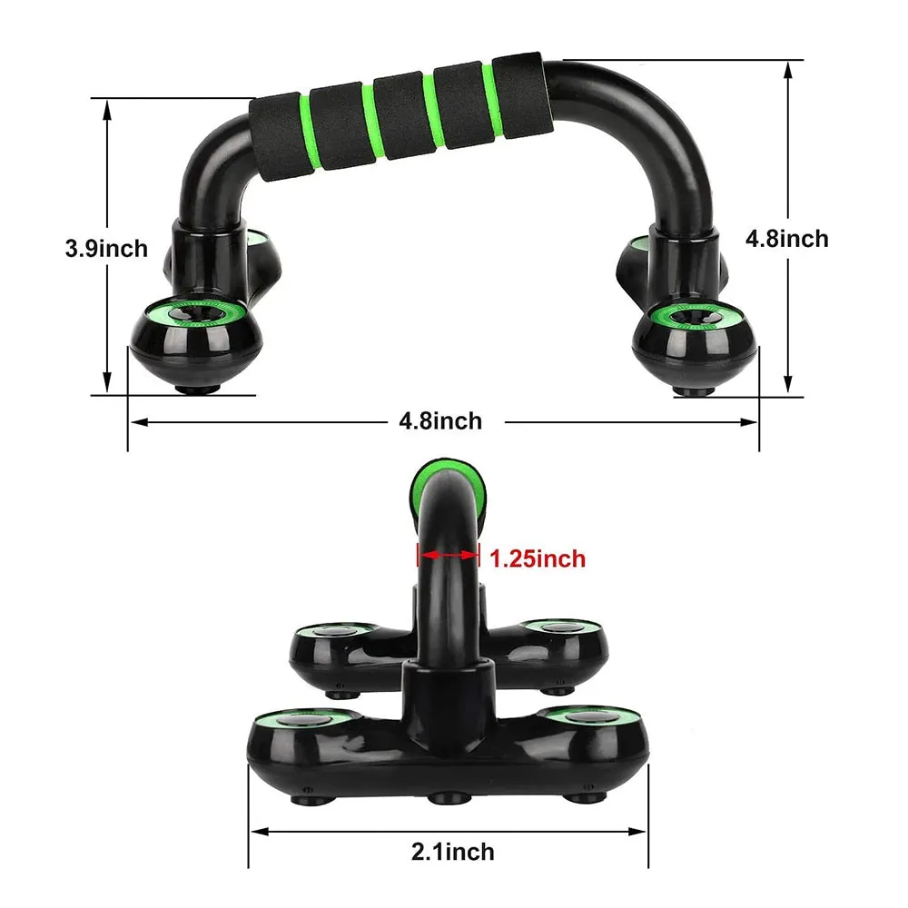 Fitness Push-Up Stand Bars, Treadmills