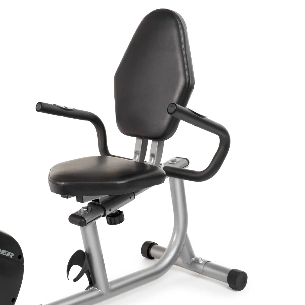 Healthrider H22x Recumbent Indoor Cycling Stationary/Exercise Bike, Bike Accessories, Commercial Treadmills