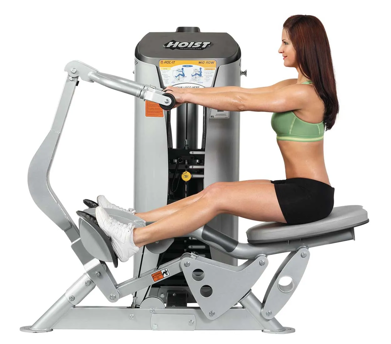 Hoist Seated Mid Row, Gym water bottle