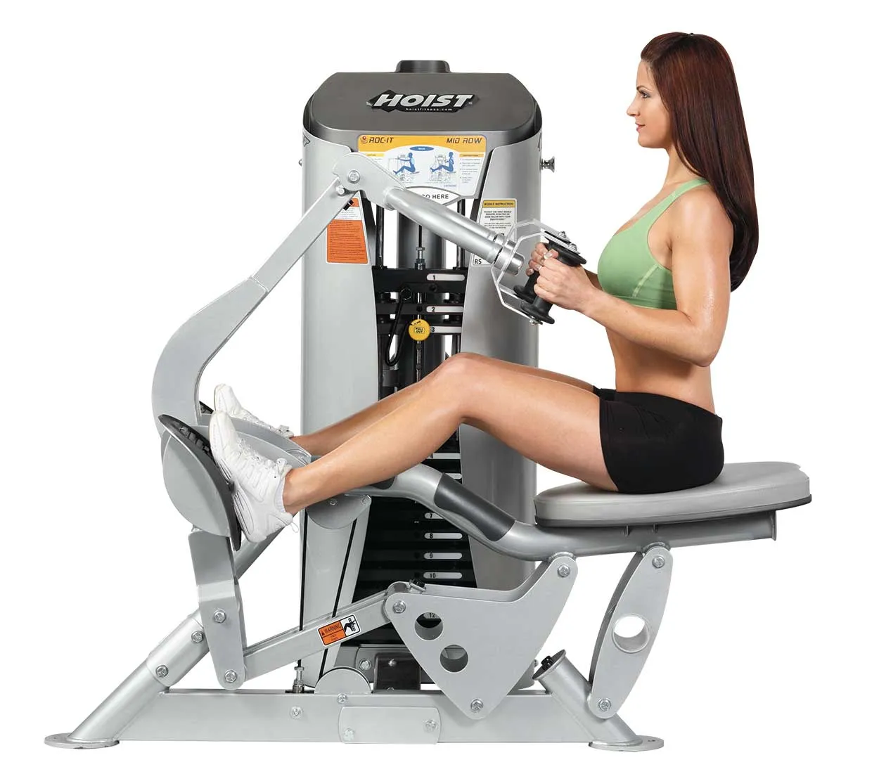 Hoist Seated Mid Row, Low impact cardio machine, Rowers, Climbing,Battle Ropes