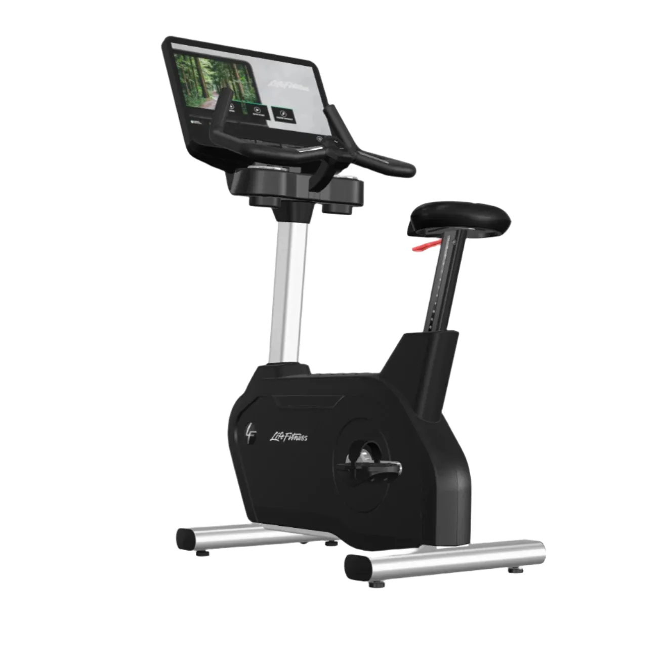 Life Fitness Integrity  Lifecycle Upright Bike (24inch SE4 Console), Home Gyms, Breathable workout tops