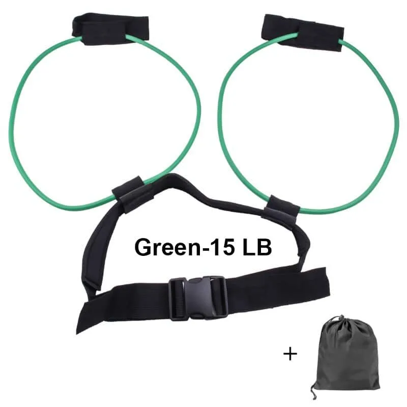 Resistance Bands Booty Trainer, Ab roller wheel, Balance board for kids