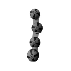 Just Dropped Studio Line Medicine Ball Rack, Wall Mounted Commercial Package Just Arrived, Bands,Tubing