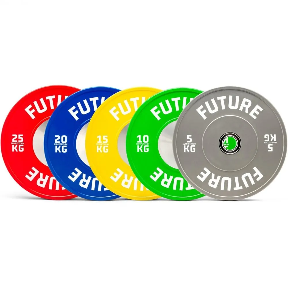 Just for You Future Competition Colour Coded Olympic Bumper Plate Set 150kg Just Arrived, Reflective running vest