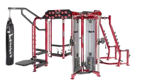 Just for You MC-7004 MOTIONCAGE PACKAGE 4 While Supplies Last, Resistance Bands,Tubes, Neoprene Dumbbells