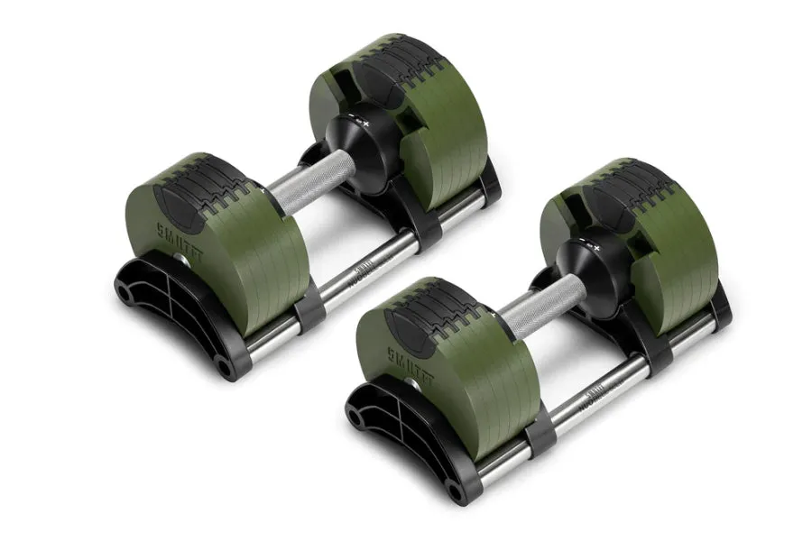 NOBELL 50lb Adjustable Dumbbells (Tactical), VO2 max monitor, Commercial Bikes