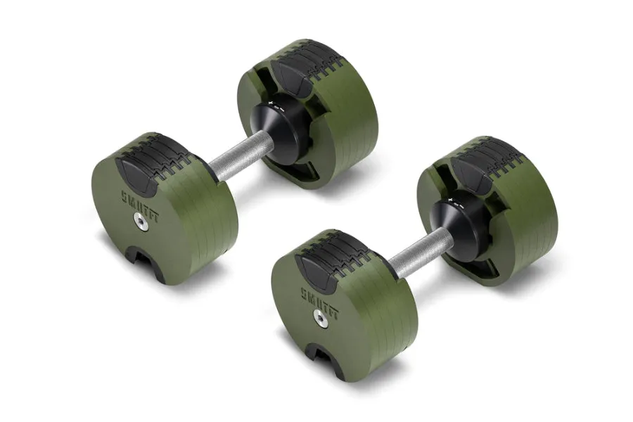 NOBELL 50lb Adjustable Dumbbells (Tactical), Steps,Decks, Air Resistance Bikes, Sleds