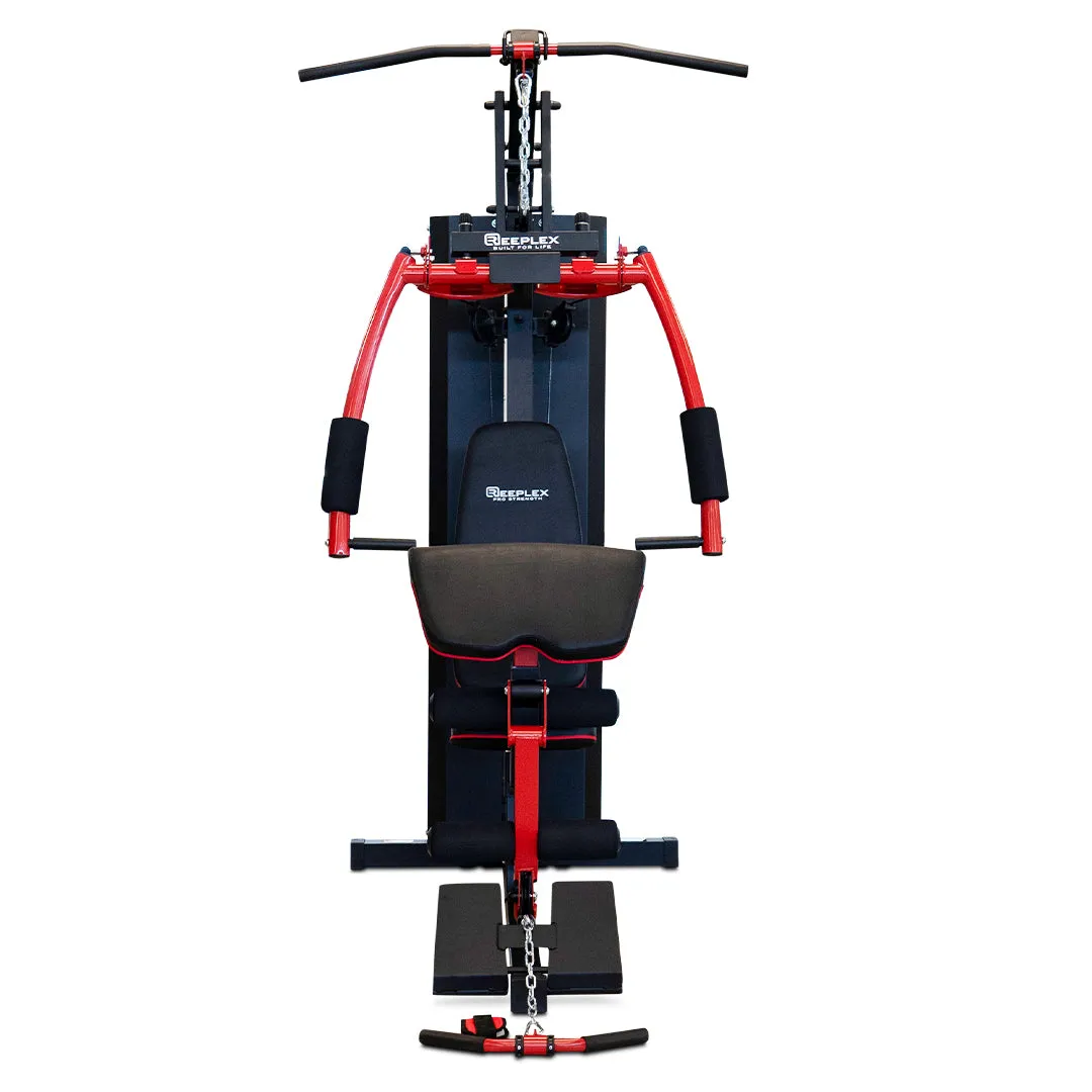 Reeplex HG2100xp Heavy Duty Home Gym with 100kg Weight Stack, Non Folding Treadmills
