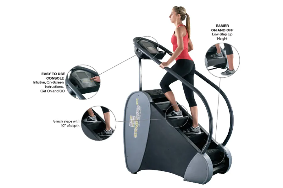 StairMaster Stairway GTL StepMill (SUMMER SALE - Extra 10%), Weight Plate Storage