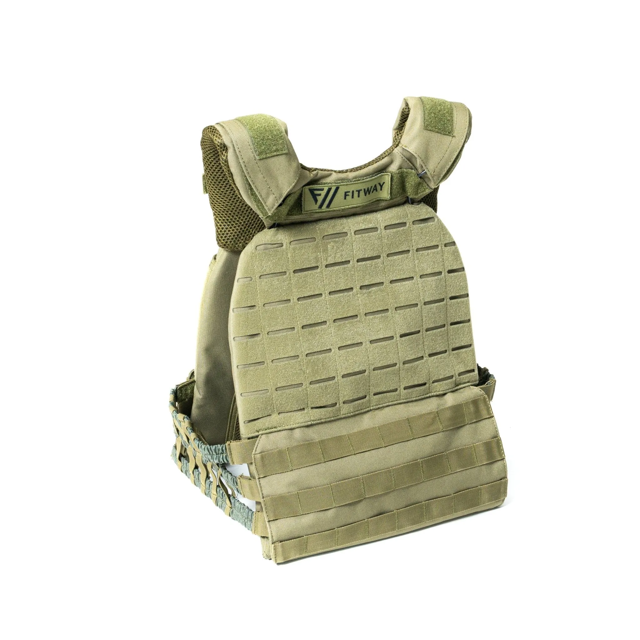 Tactical Weighted Vest - 15Kg, Compact gym equipment for small spaces, Yoga Equipment