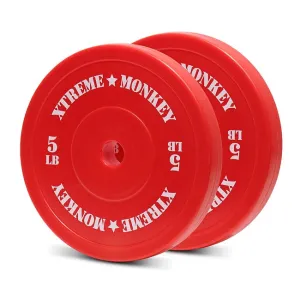 Just for You XM Fitness 5lbs Olympic Technique Plates Fresh Finds, Skipping Ropes, Studio Dumbbells