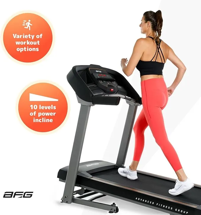 AFG - T7 Folding Treadmill, Summer fitness discounts, Elliptical Crosstrainers