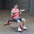 Body-Solid Best Fitness Adjustable Bench BFFID10R, Clearance exercise machines, Bike Accessories, Commercial Treadmills