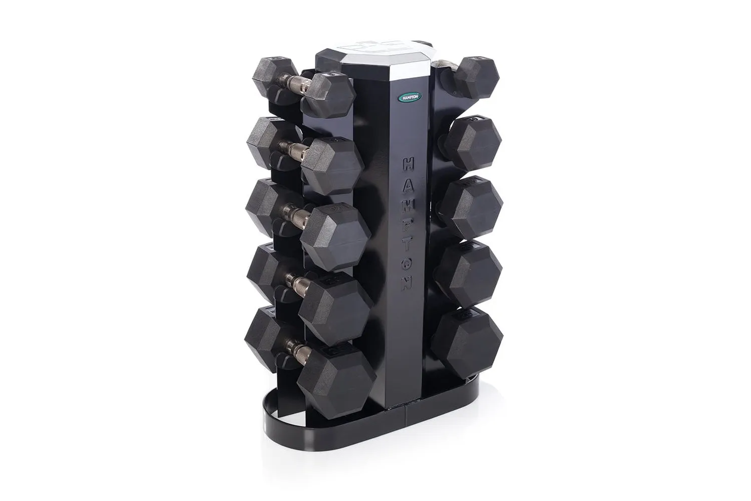 Hampton Urethane DURA-BELL Hex Dumbbells, Leg Machines